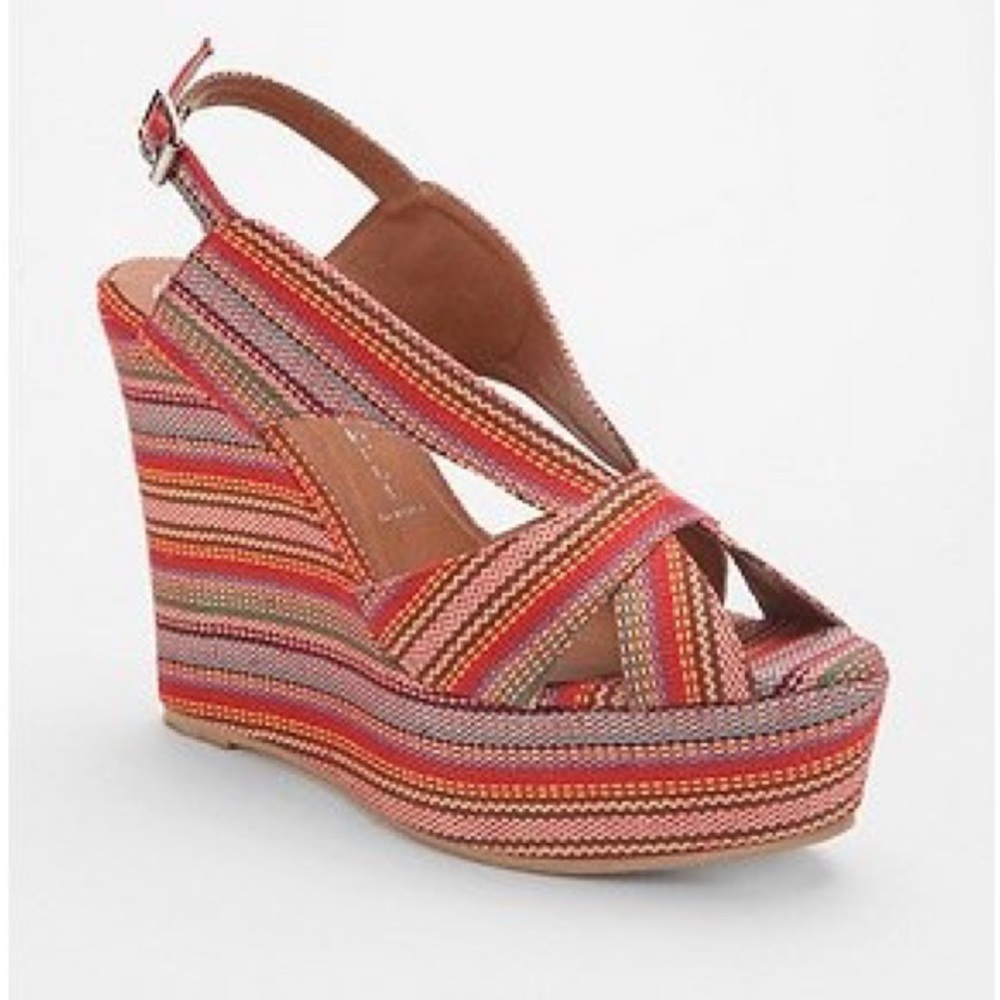Jeffrey Campbell Ibiza Last Sky High Wedge Sandals